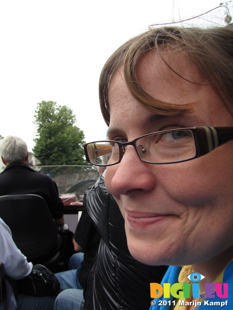 SX20169 Jenni on canal boat